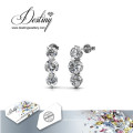 Destino joias cristal de Swarovski 7 Setnew 7 conjunto brincos